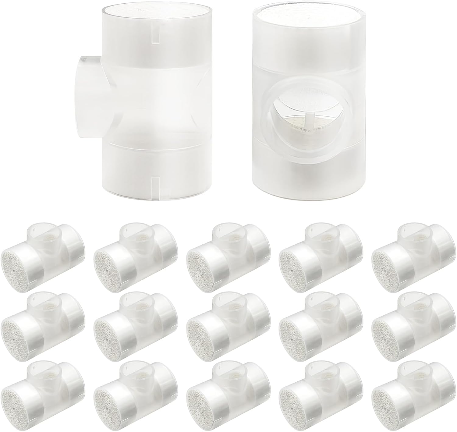 50 Pcs Tracheostomy Supplies HME for Tracheostomy CPAP HME Filters for Humid CPAP Humidifier HME Filters for CPAP Individually Package Sterilized