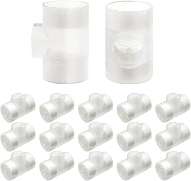 50 Pcs Tracheostomy Supplies HME for Tracheostomy CPAP HME Filters for Humid CPAP Humidifier HME Filters for CPAP Individually Package Sterilized