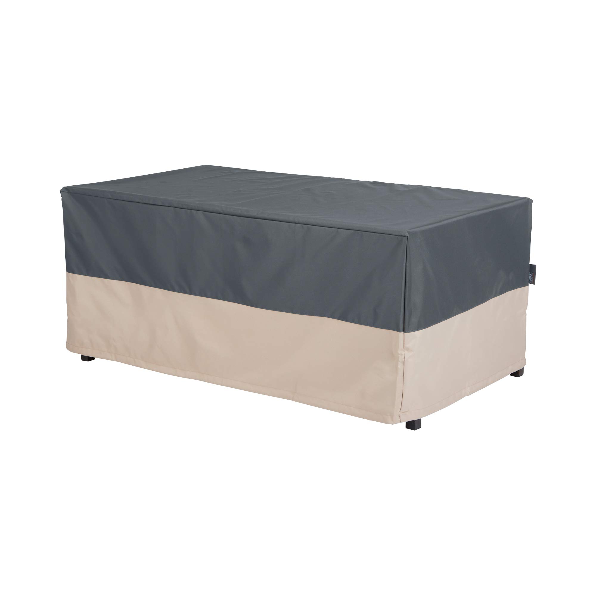 Modern Leisure 3014 Renaissance Ultralite Coffee Table/Ottoman Cover, (48 L x 25 D x 18 H inches), Grey and Atmosphere