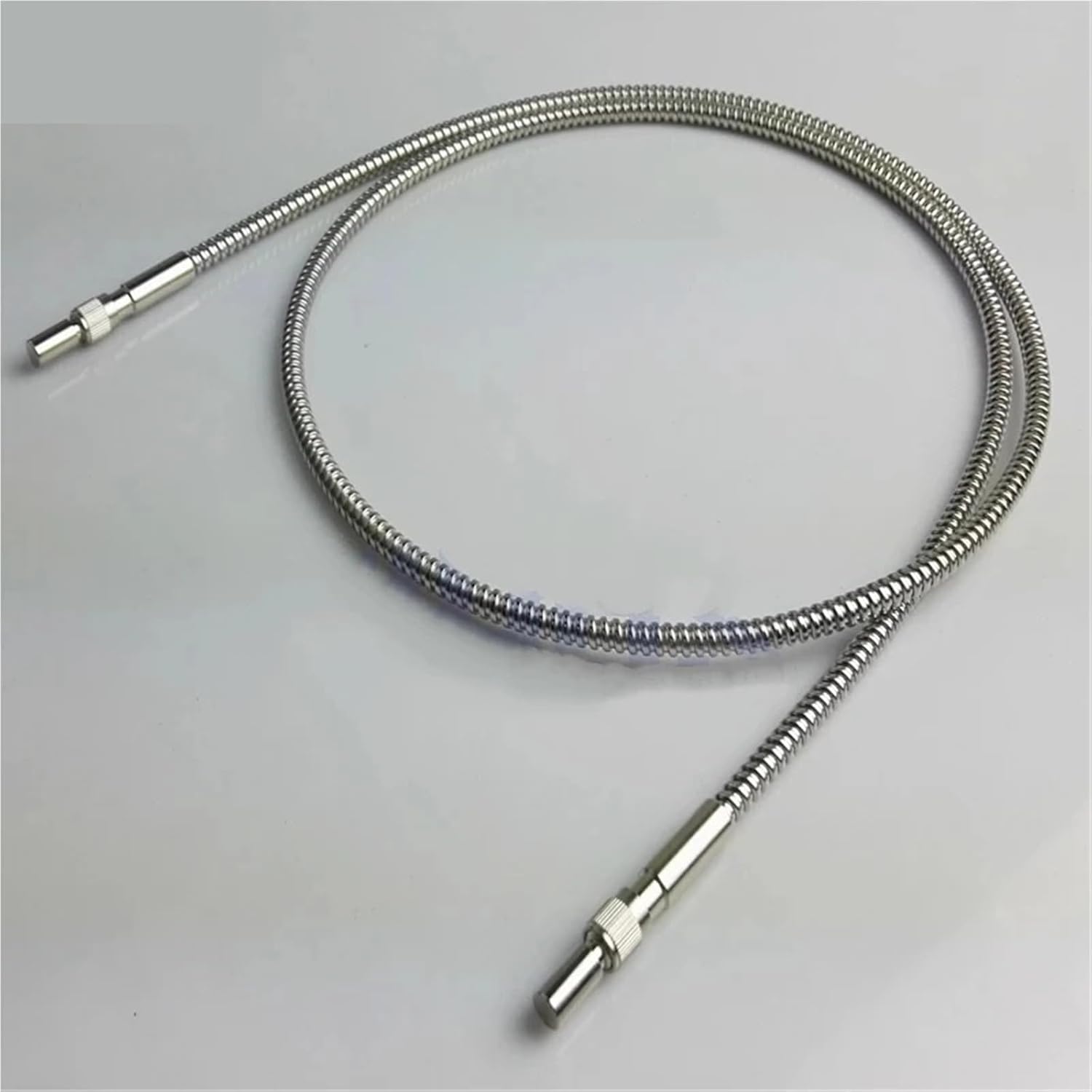 SMA905 Quartz Fiber Optical Jumper 600um 0.37NA 400-2500nm VIS-IR FC SC Energy Spectrometer Medical Detection Test Coupler (SMA-SMA stainless 1m)