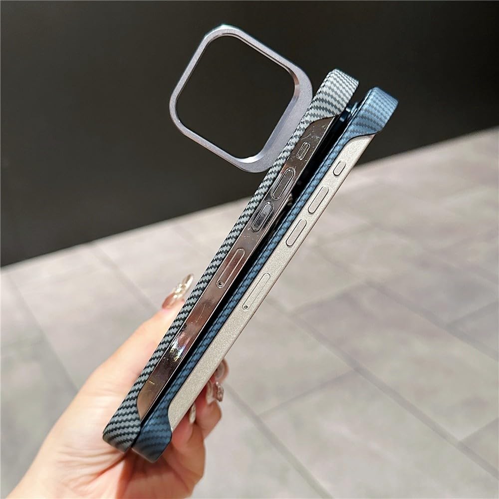 Bezramkowa obudowa Hollow Case do iPhone'a 15 Pro Max 14 13 12 Składany stojak na obiektyw Chłodzenie, szary, do iPhone'a 15Pro Max