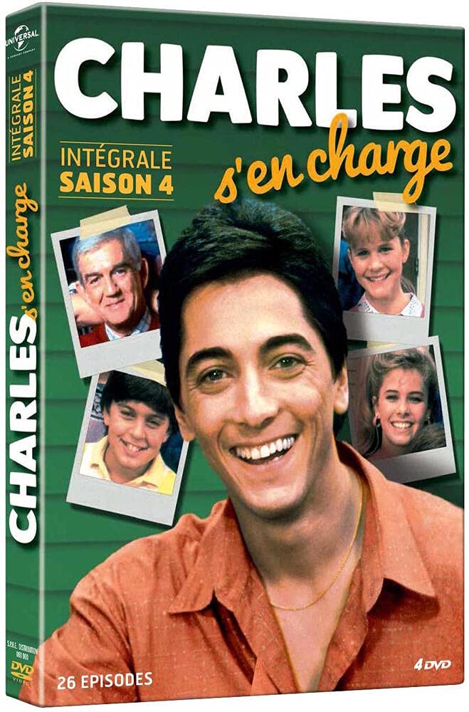 Pack de 4 DVD de Charles s'en charge Saison 4, estuche completo de la serie televisiva