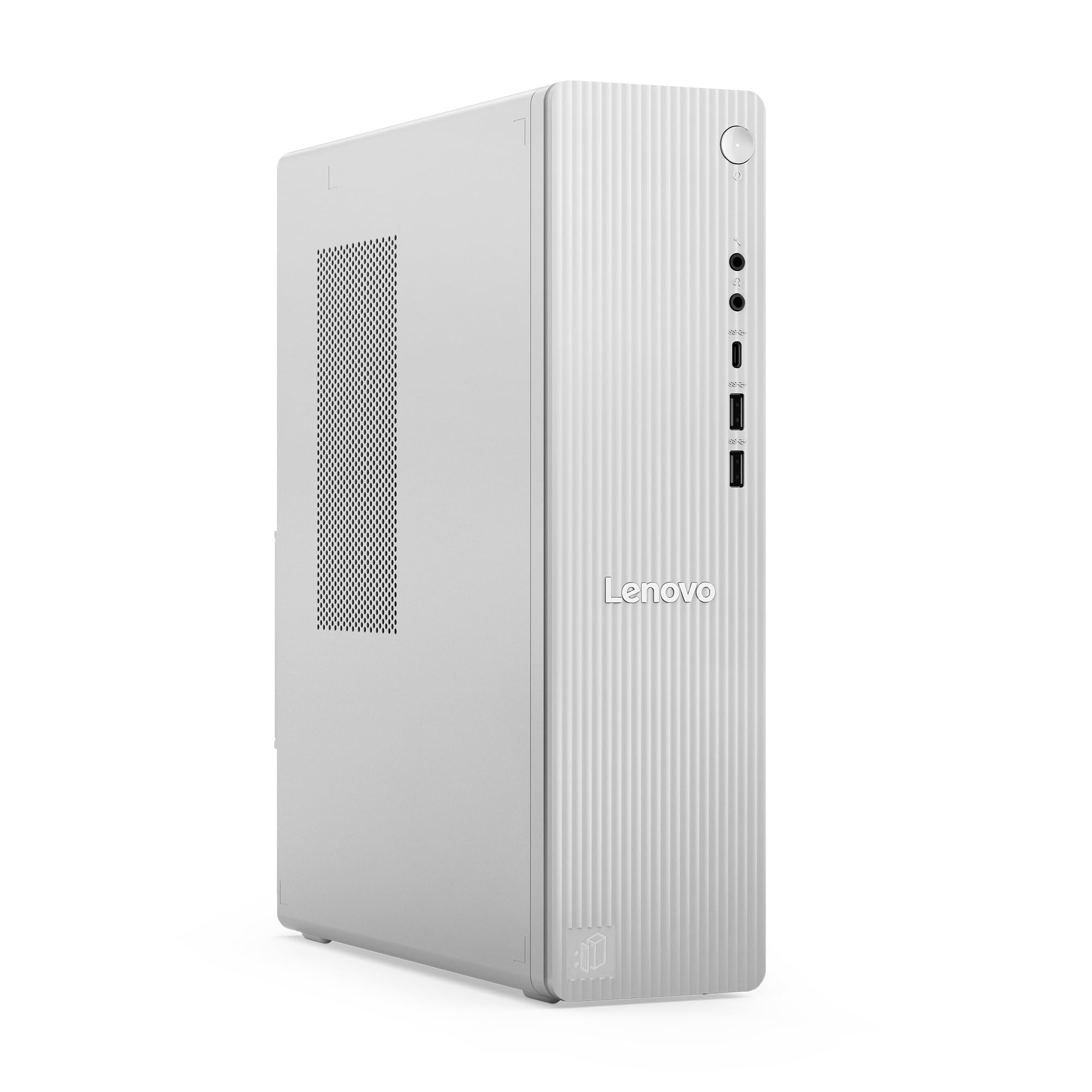 Lenovo IdeaCentre Tower Gen 10 - Desktop, AMD Ryzen 5 220, RAM 16GB, SSD 512GB, Wi-Fi 6, BT 5.3, Windows 11 Home, Mouse e Tastiera USB inclusi - Cloud Grey