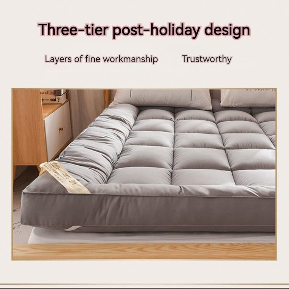 Matelas De Sol Simple Matelas Futon Japonais Matelas Portable Pliable Doux Matelas Futon Japonais Pliable Épais Matelas Pliable Tatami Tapis De Camping Pliable(B,90X200cm)