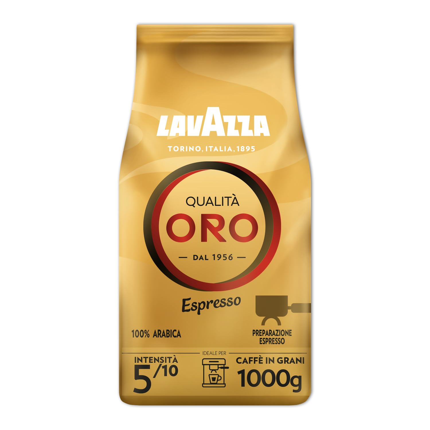 Lavazza Caffè in Grani per Macchina Espresso Qualità Oro, 1000g
