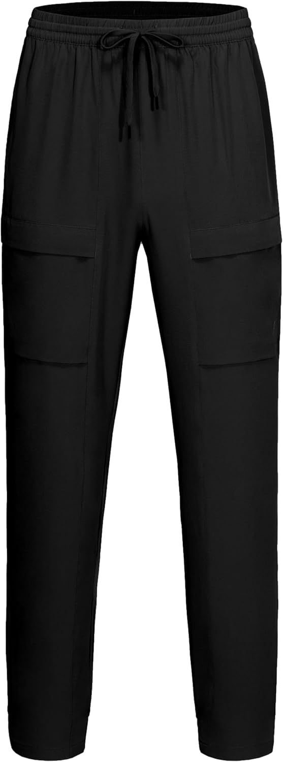 Little Donkey Andy Men's Cargo Joggers Lightweight Quick Dry Hiking Pants Athletic Running Workout Lounge Casual Outdoor - Image 2