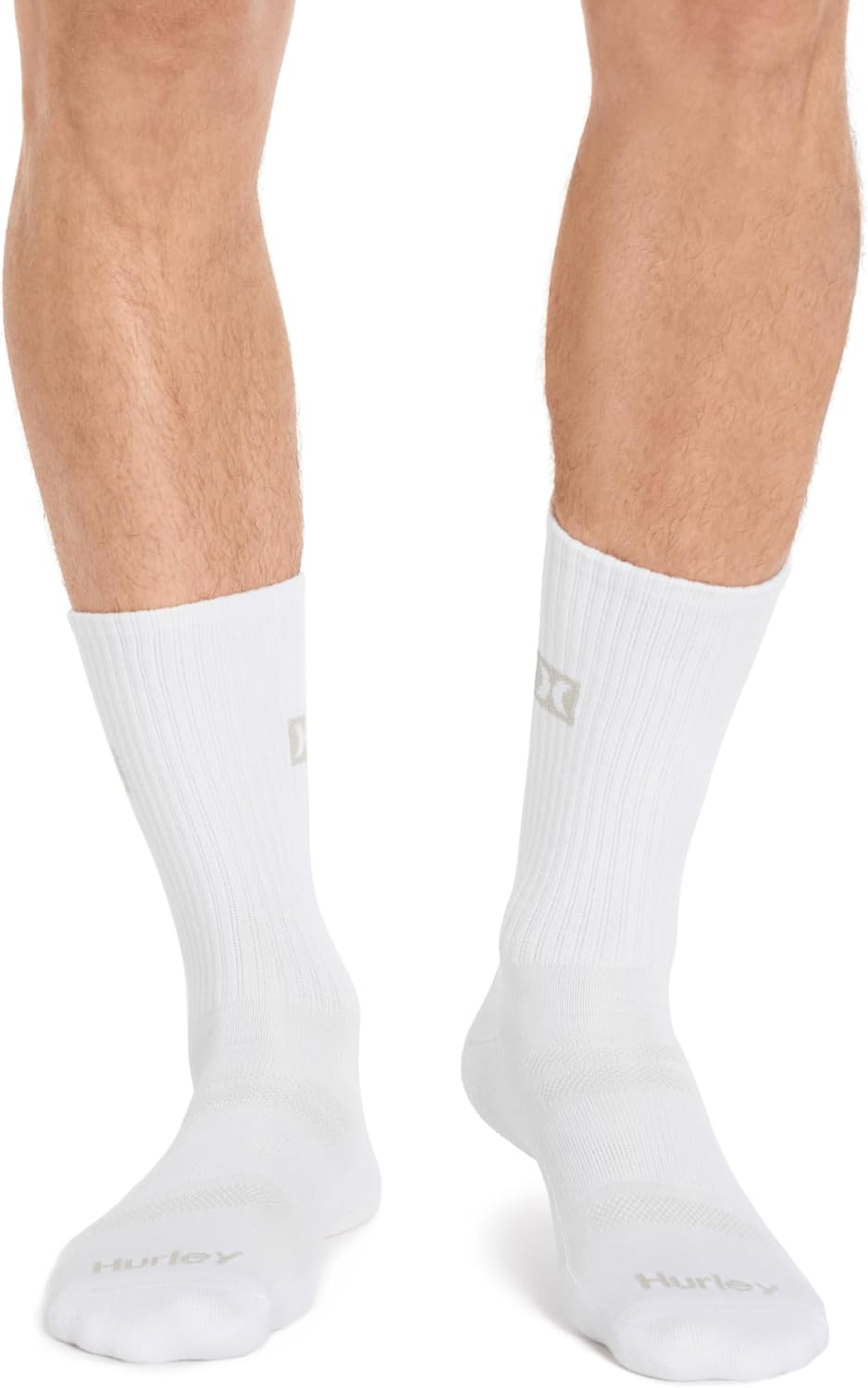 Hurley Men's Sport Cushioned Crew Socks (8-Pack) - Image 3