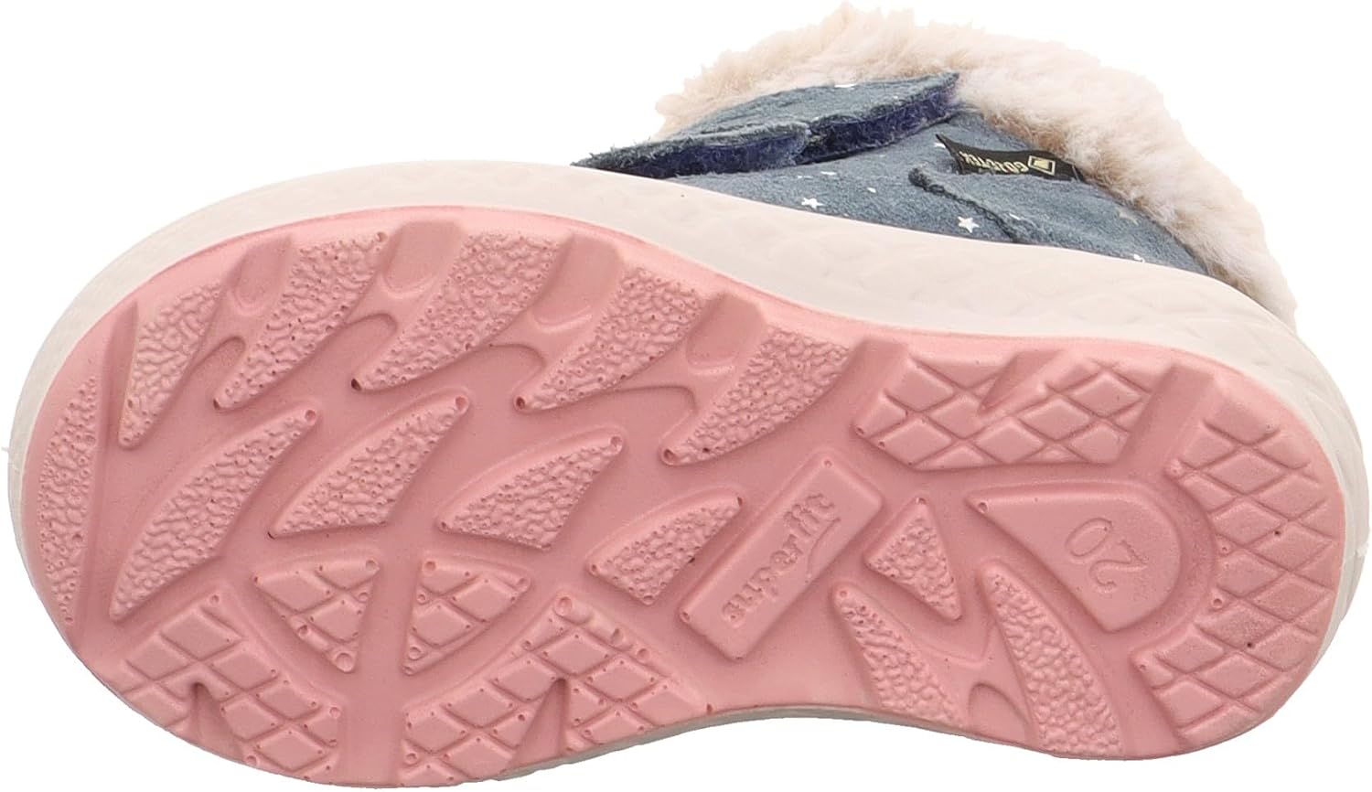 Superfit Groovy Baby-Girls Snow Boots, Blue 8000, 20 EU Ancho
