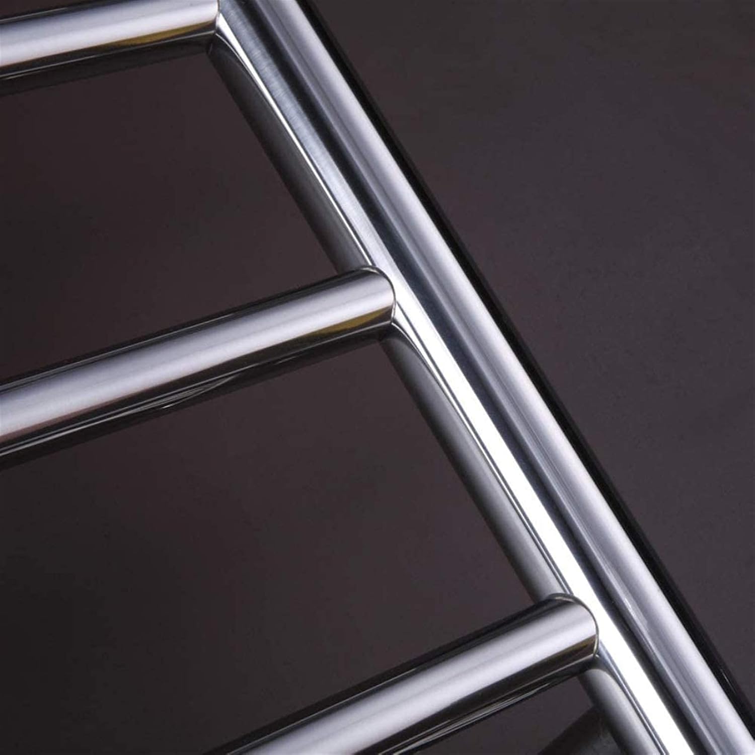 Heated Towel Rail Rails Electric Towel Warmer, Towel Warmer Rack Dryer Rack, Wall Mountable-4 Bar Stainless Steel Electric Bathroom Spa Hot Towel Warmer Rack (Color : Surfacemounte