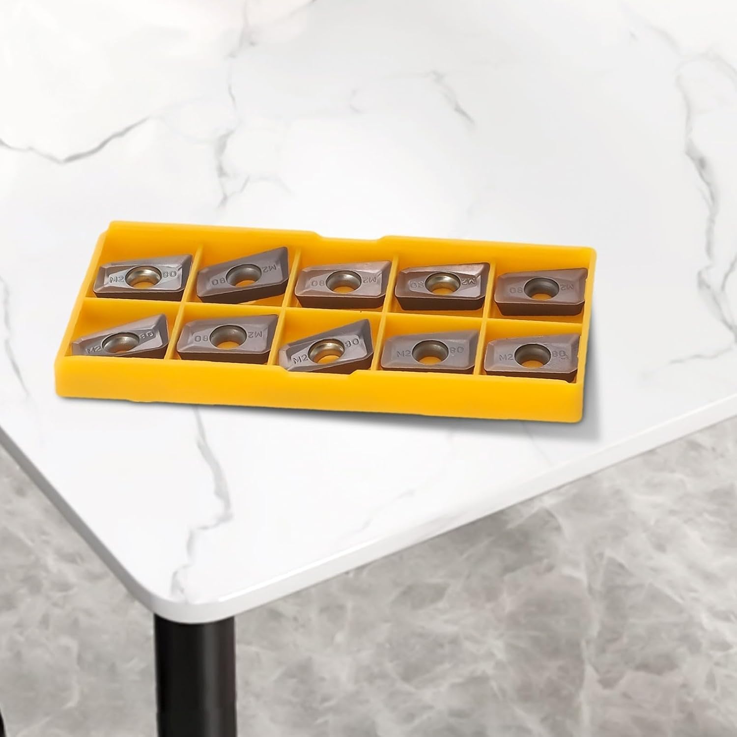 APMT1604PDER 1135 Carbide Insert For APKT 400R, HRC65 Hardness, Indexable Milling Cutter Turning Tool, 10-Piece Set