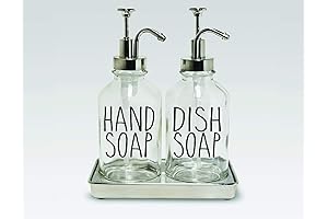 Farmhouse Soap Dispenser Decals - Hand Soap - Dish Soap - Vinyl Decals