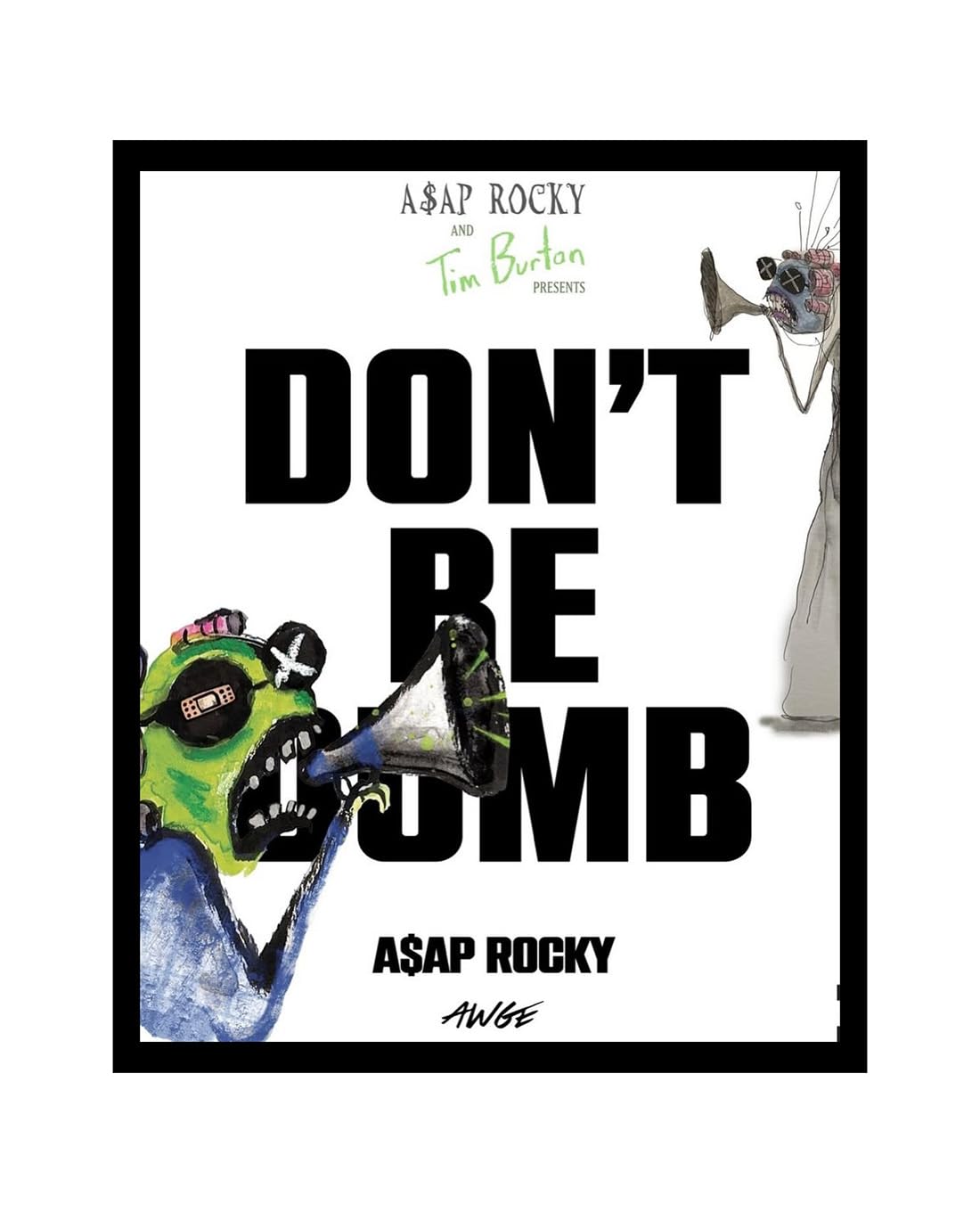 ASAP Rocky 'Don't Be Dumb' Poster: Aesthetic Room Vibe
