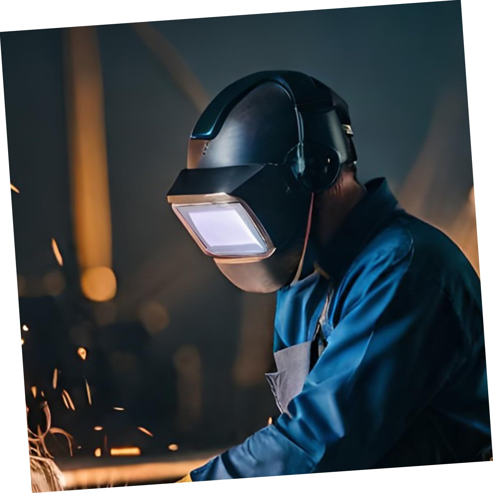 ABOOFAN 100piezas Lentes Transparentes Para Casco De Soldadura Protectoras Para Soldar Accesorio Multifuncional Para Protección Trabajos De Soldadura
