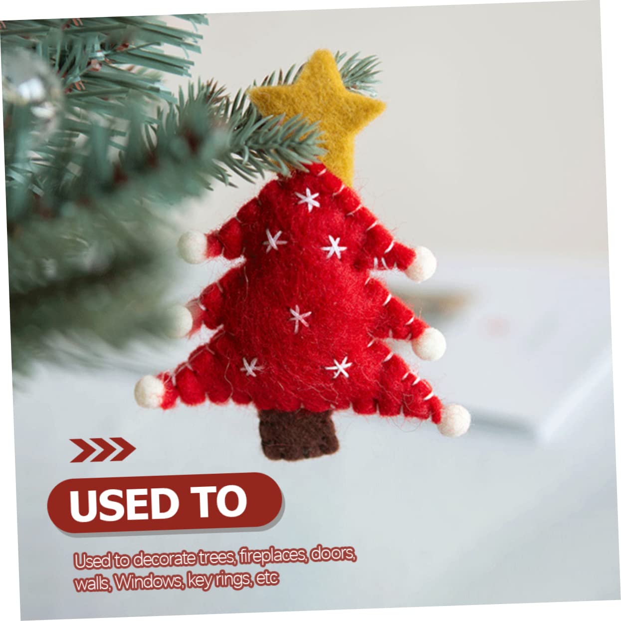 IMIKEYA 12 STK Weihnachtsschmuck Gefälligkeiten für Weihnachtsfeiern Christbaumschmuck Weihnachtsdekorationen Weihnachts anhänger Weihnachtssto hängende Weihnachtsdekoration Partyzubehör