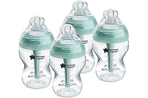 Tommee Tippee Advanced Anti-Colic Baby Bottles (4-Pack)
