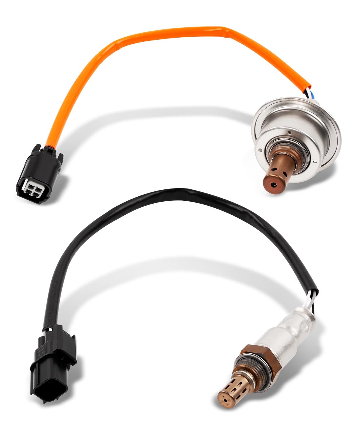 234-4350 Downstream 234-9124 Upstream O2 Oxygen Sensor Compatible with Honda 2007-2011 Civic DX/EX/EX-L/LX/LX-S 1.8L-L4, O2 Sensor Upstream Downstream Oxygen