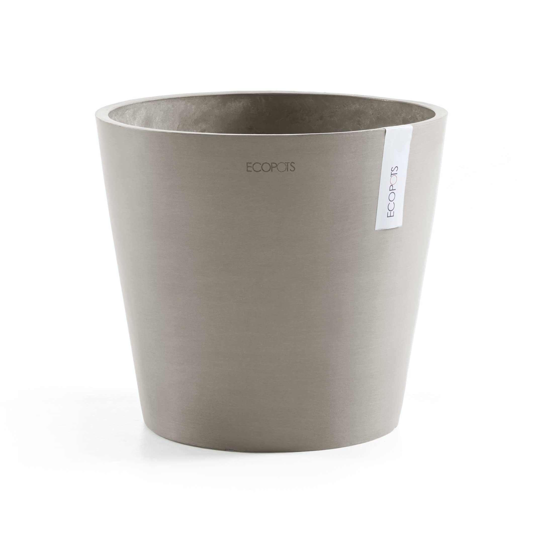 Ecopots Amsterdam 40 Blumentopf - L 40 cm x H 34,5 cm - Innen- und Außenbereich