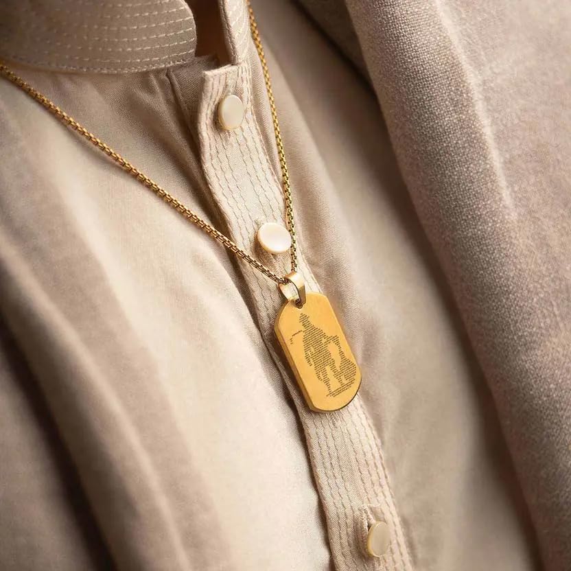 Image of Fashion Jewellery Elegant Wear Chain Pendant Necklace, Stylish Design