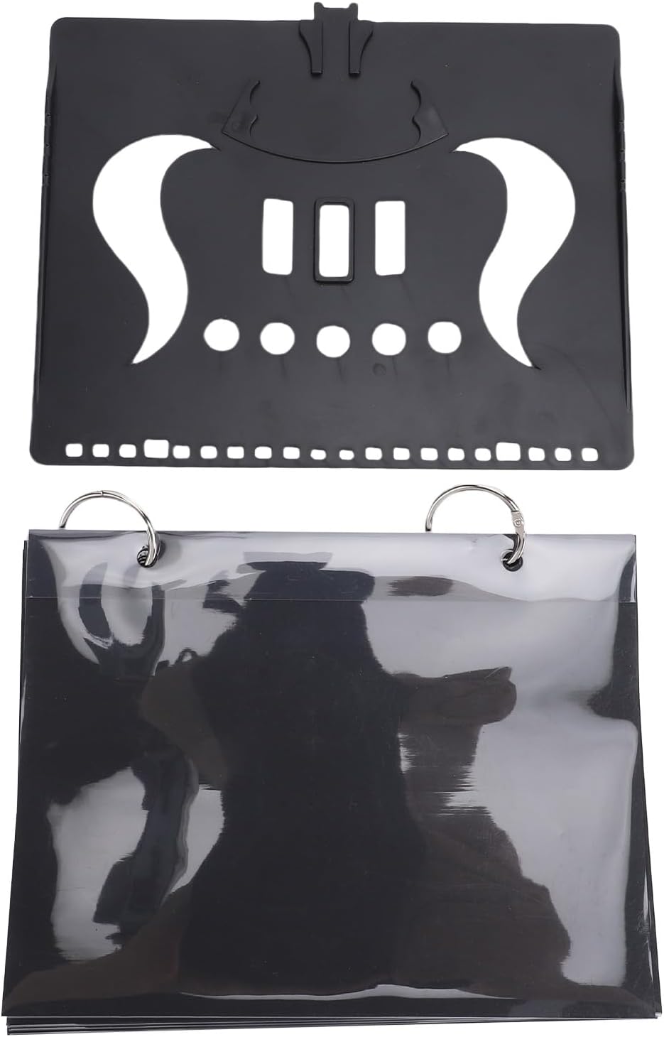 Portable Sheet Music Folder, 5-Page Capacity for Musicians