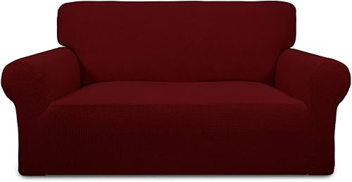 Miniatura 8 de PureFit - Funda elástica para sofá, jacquard, elastano, antideslizante, suave, protector de muebles lavable con espuma antideslizante y parte