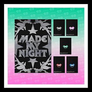 （GREEN MERGE Ver.）LE SSERAFIM [MADE MY NIGHT] 2ndシングルアルバム COMPACT Ver.＋特典フォトカード K-POP.