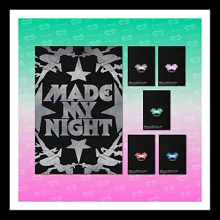 （ランダムVer.）LE SSERAFIM [MADE MY NIGHT] 2ndシングルアルバム COMPACT Ver.＋特典フォトカード K-POP.