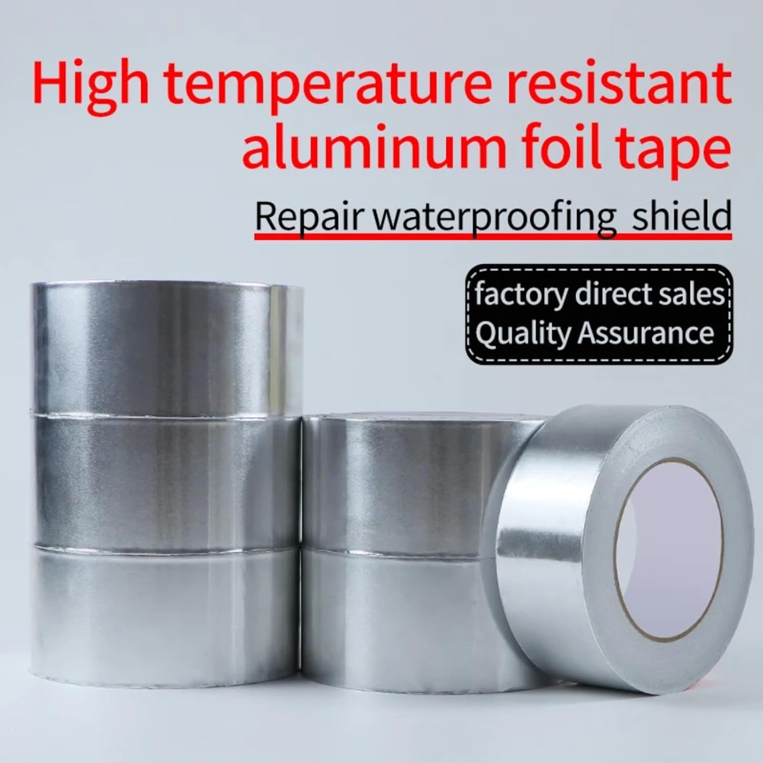 Aluminum foil Tape high Temperature Resistance 1 Rolls(47mm 10m)