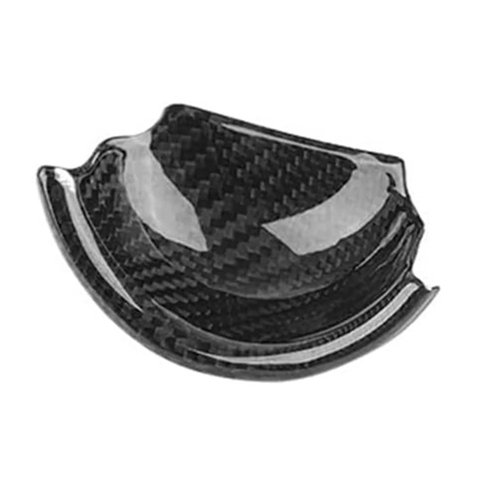 Vnhlotvjl Carbon Fiber Pattern Real Carbon Fiber Car Interior Door Handle Cover Inner Pull Handle Stickers Compatible For Mini Cooper F56