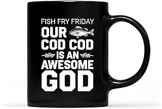Catholic Lent and Easter Christian Lenten Fish Fry Friday Coffee Mug, Gift For Men, Women, Coffee Cups 11oz - 15oz