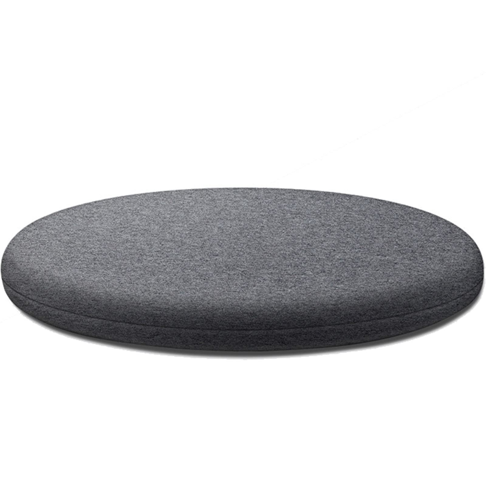 Coussin de chaise rond déhoussable et lavable avec mousse mémoire