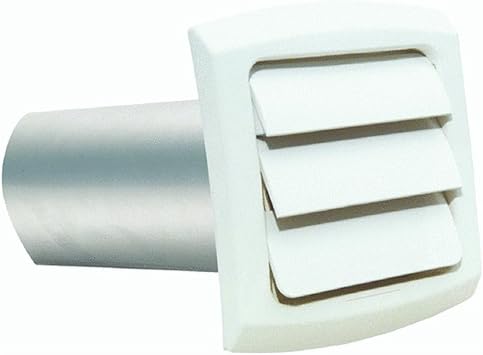 Dundas Jafine BLH4WZW6 ProVent 4-Inch Exhaust Hood, White