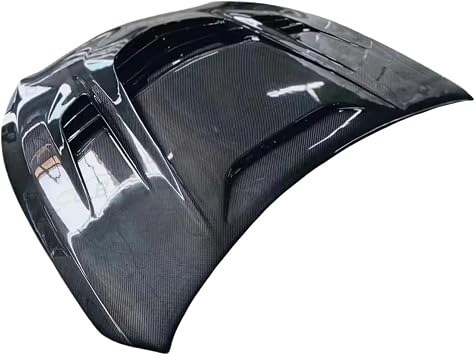 Upgrades Retrofits Carbon Fiber Car Engine Hood Bonnet Compatible with Infiniti Q50 Carbon Fiber Hood