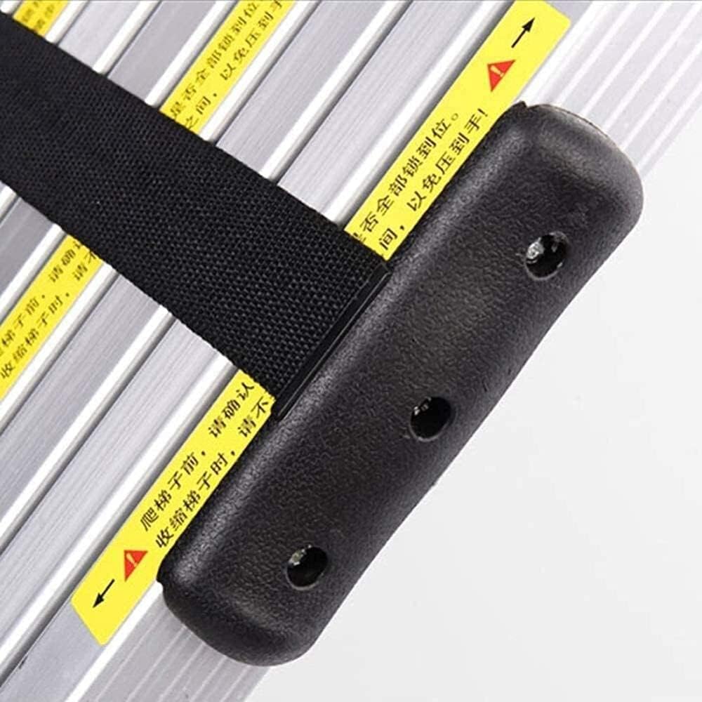 Telesladders,6.6Ft Foldableladders Aluminumcopiherringbladders Multi Purpose Extendable Ladder for Engineeoffice 330Lbs Load