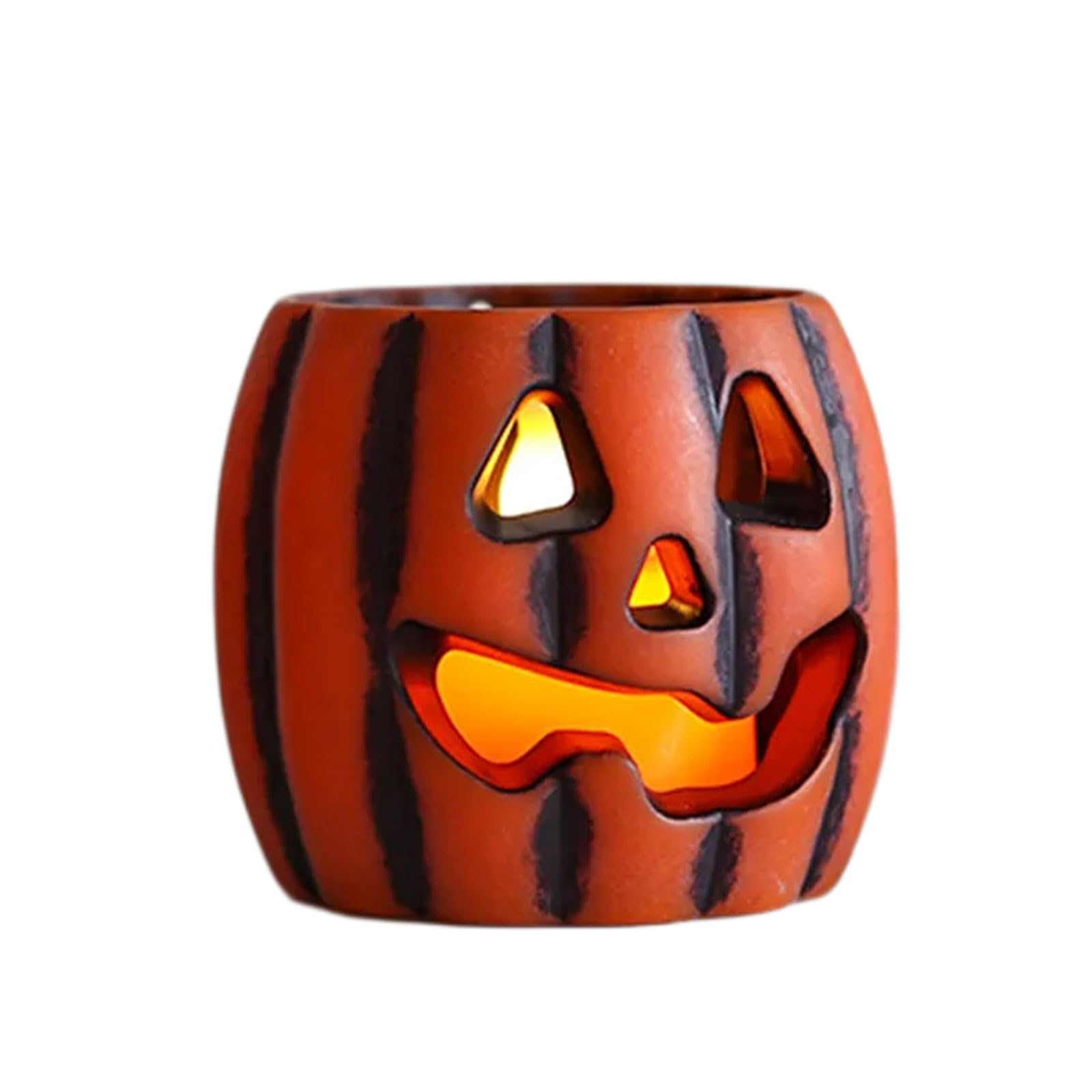 Kalttoy LED Pumpkin Nightlight with Flameless Halloween Indoor Outdoor Holiday Party Tabletop Mantel Decor Flameless Light Decoration
