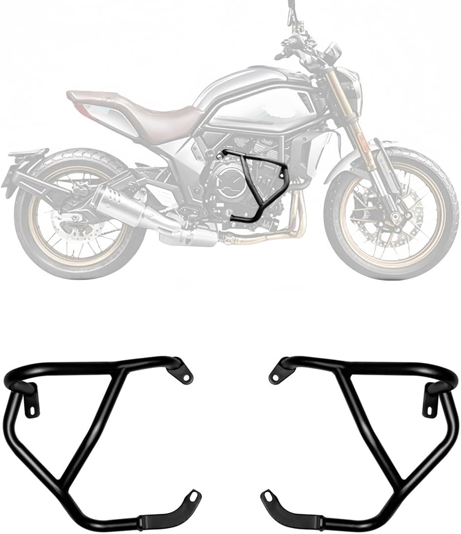 Steel Engine Guard Highway Crash Bar Compatible with CFMOTO 700CL-X CL-X700 CLX700 700 CLX 2020-2024 Motorcycle Stunt Cage Side Frame Falling Protector