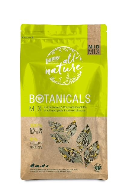 BUNNY BOTANICALS Mix PETALOS EQUINACEA Y Flor Girasol 140GR