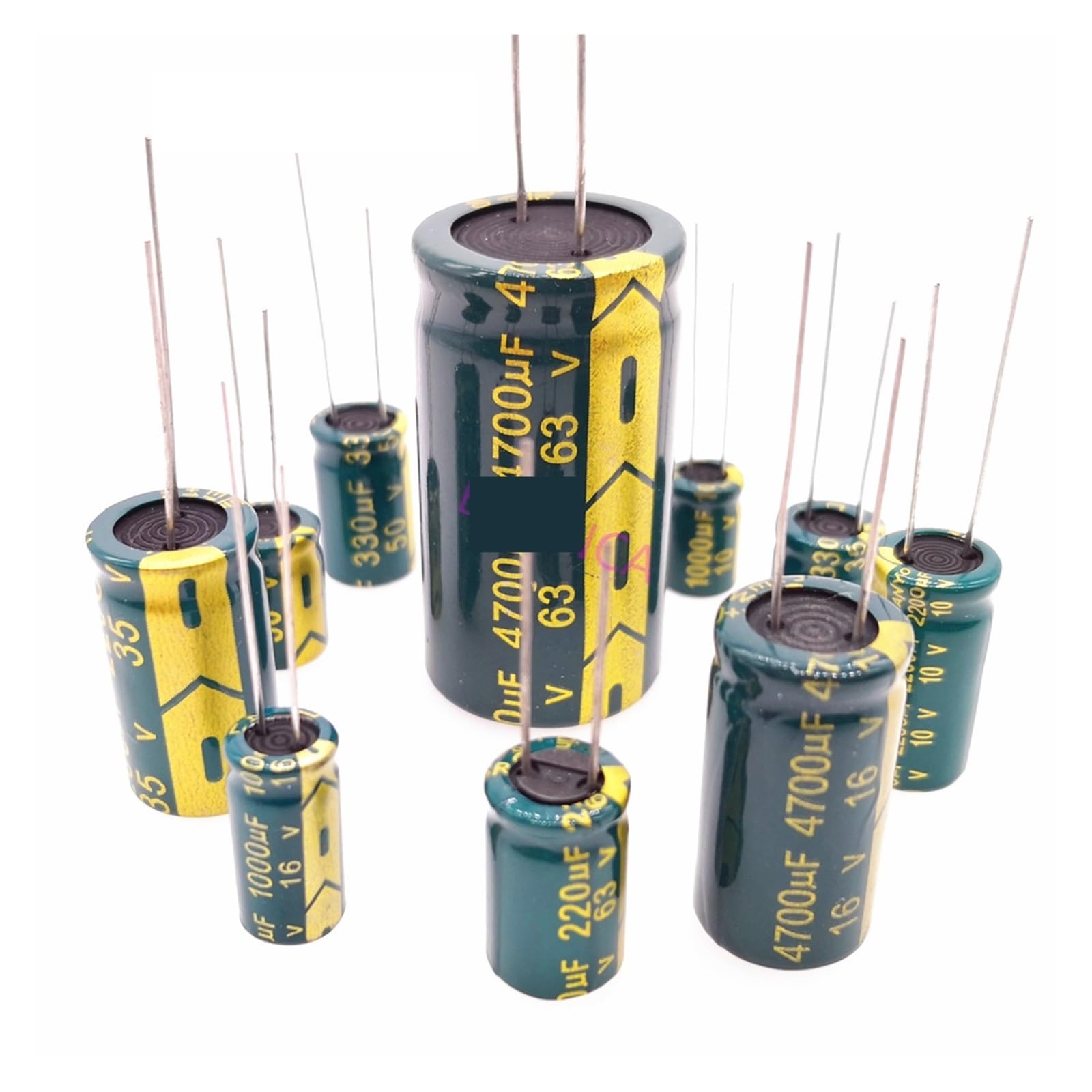 Condensateur aluminium 400V 33uF basse ESR supprime les parasites et protège vos PCB