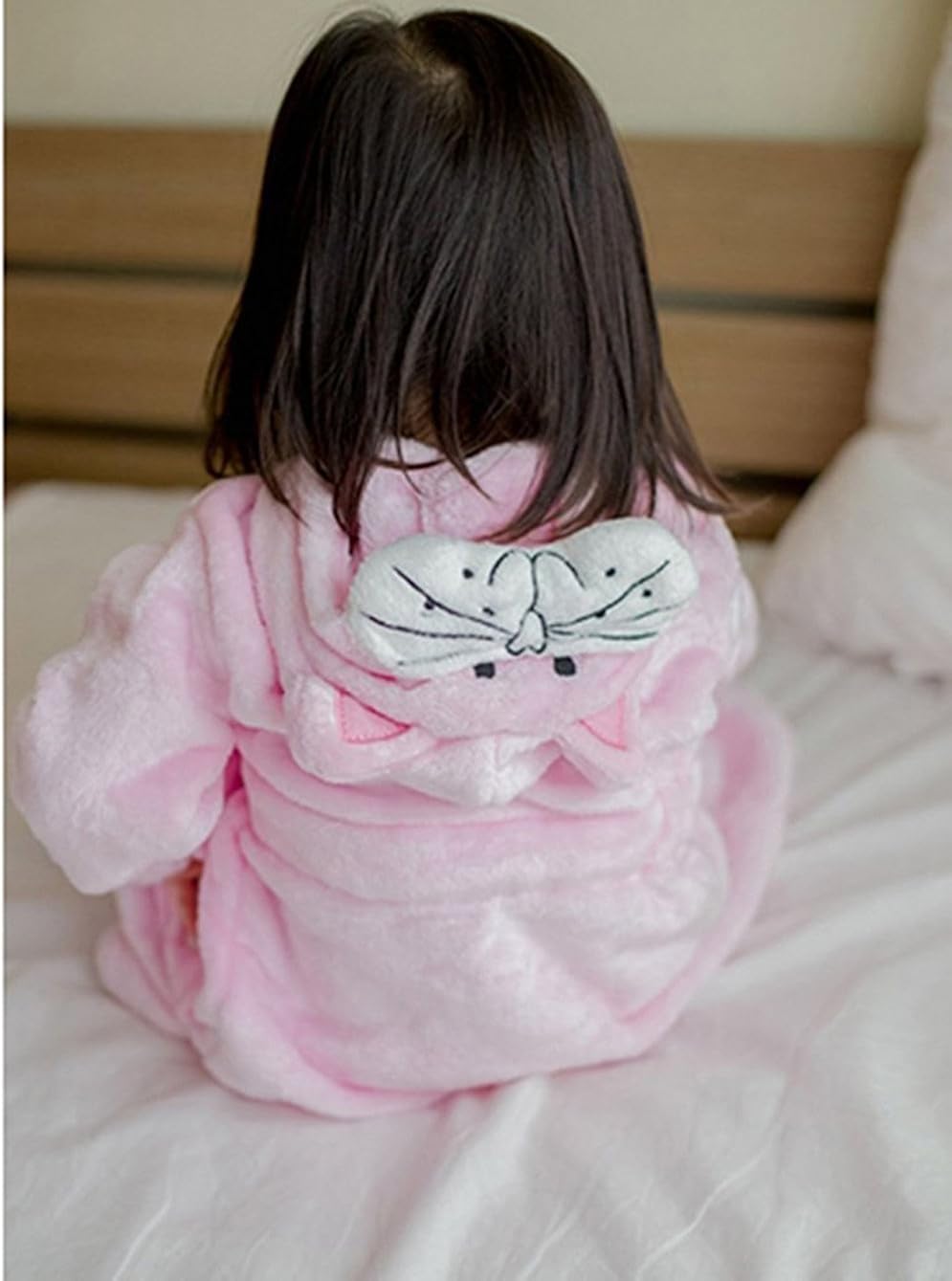 Kids Little Boys Girls Coral Fleece Bathrobe Unisex Kids Robe Pajamas Sleepwear FBA: Clothing, Shoes & Jewelry