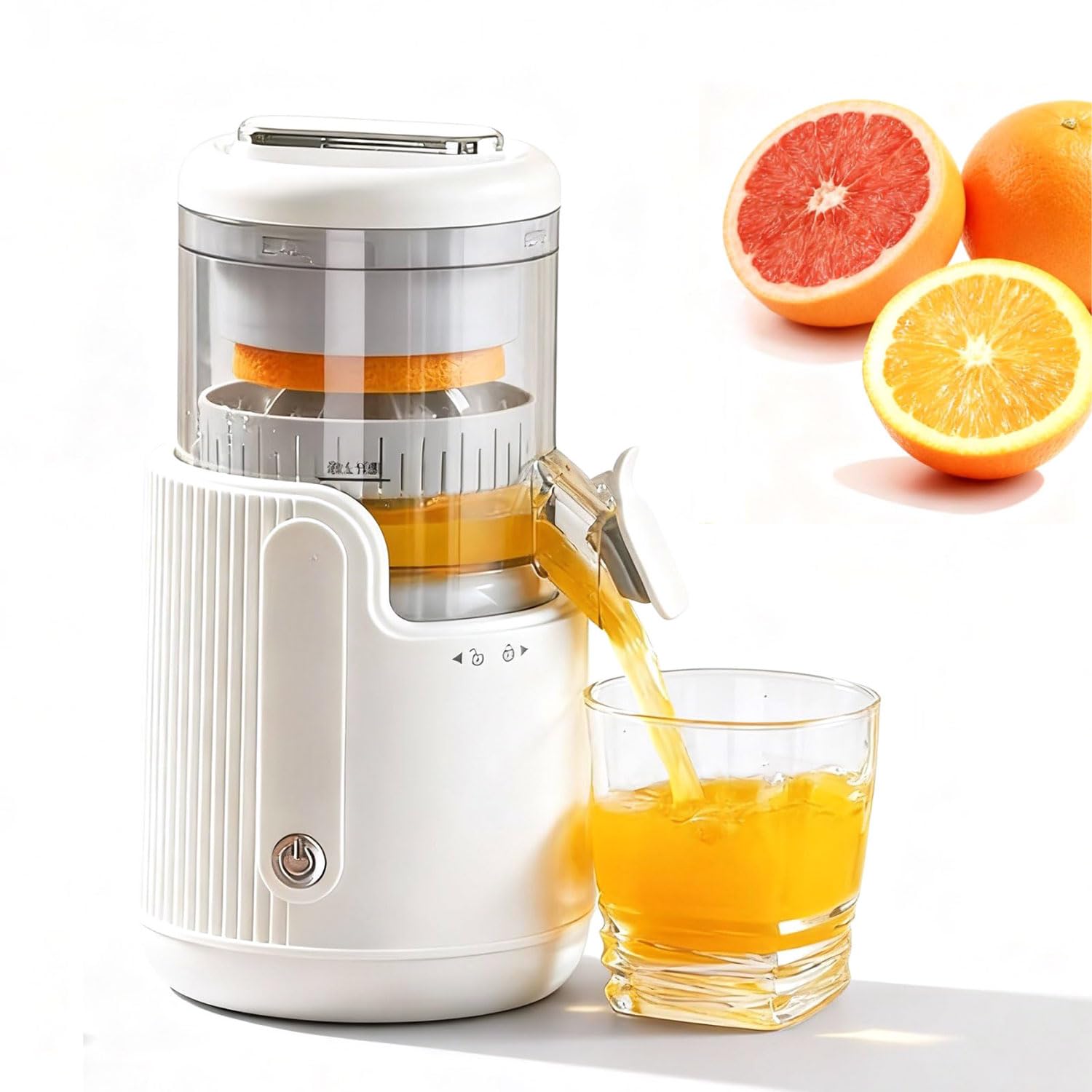 Presse-agrumes orange sans fil électrique et nomade pour la cuisine