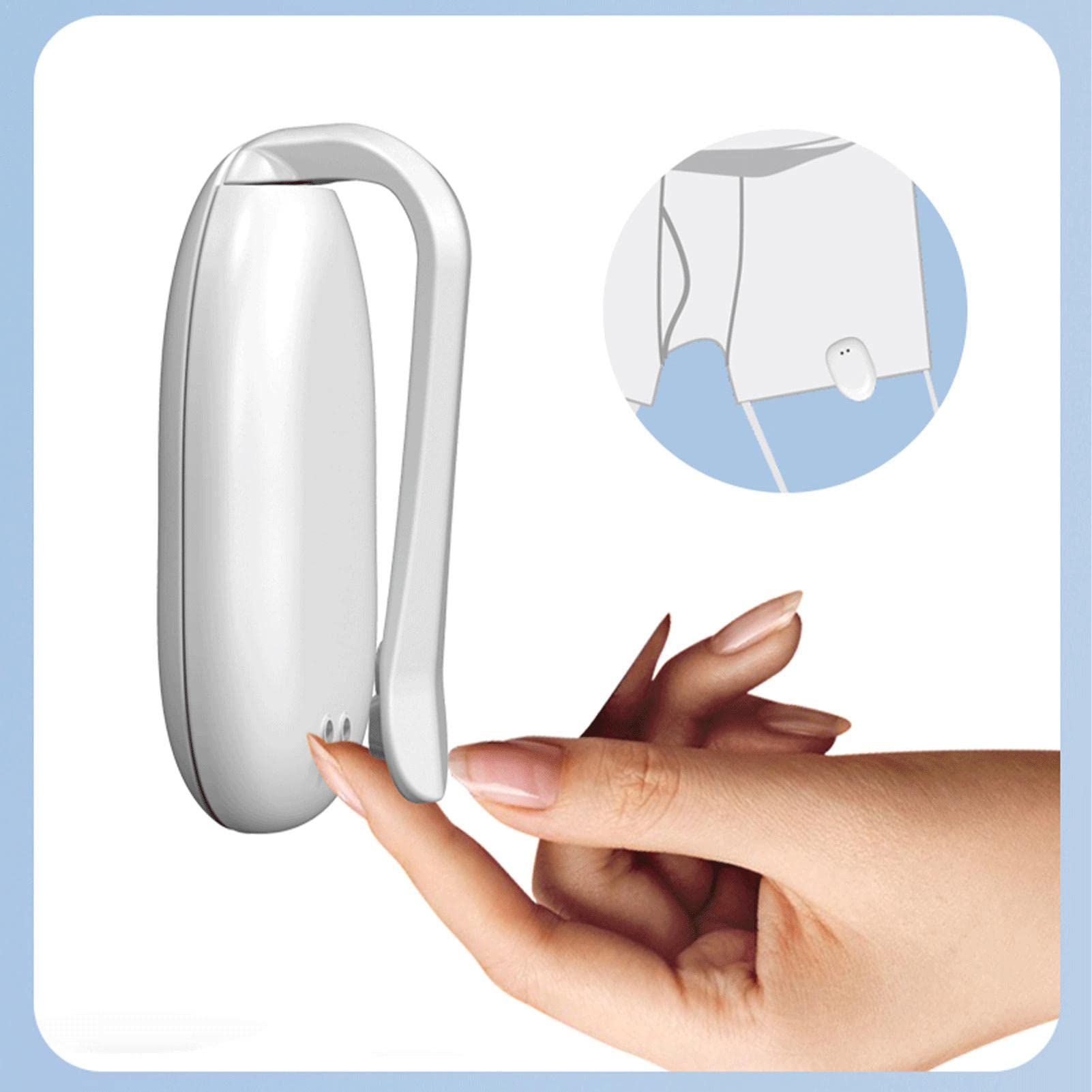 JINGLING Allarme enuresi Senza Fili Allarme pipì Ricaricabile con Ricevitore per Ragazzi Grils Kids Potty Training Assistenza agli Anziani Portata 10-20 Sensore di urina Notturna con Suono Forte