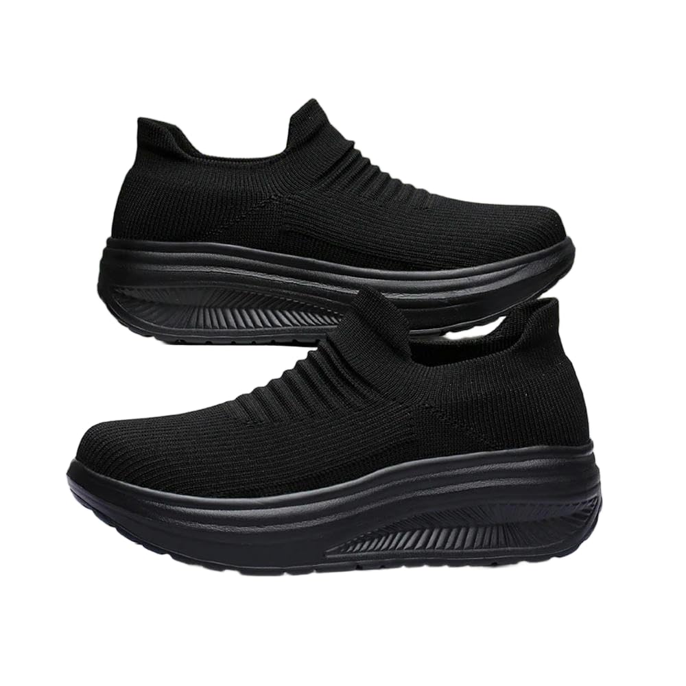 DYRBF buty dla kobiet wiosna jesień oddychające modne trampki na platformie damskie na co dzień damskie buty mokasyny do chodzenia