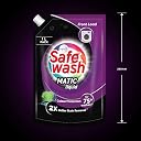 Safewash Front Load Matic Premium Liquid Detergent 1L Refill Pouch with Colour-Protect Technology | 2x Stain Removal | For All Types of Fabrics gallery image