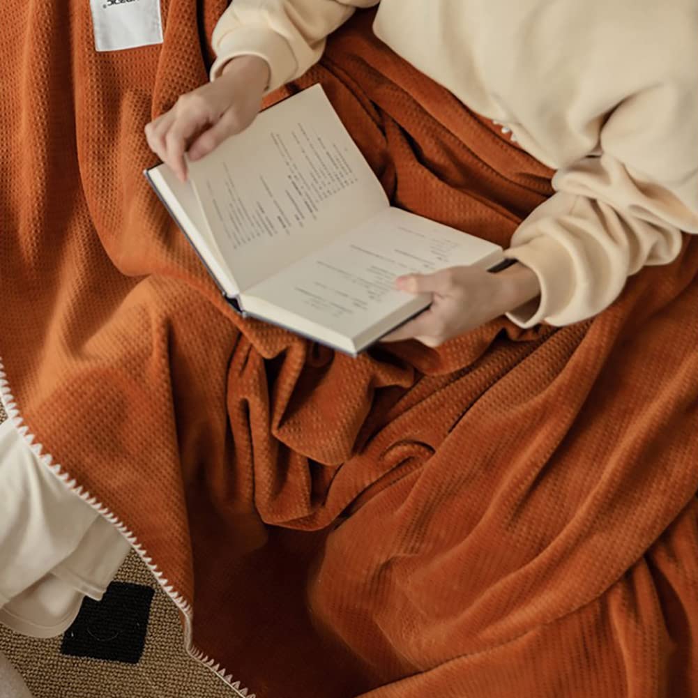 Amazon.com: Waffle Throw Blanket,Soft and Lightweight Double-Sided