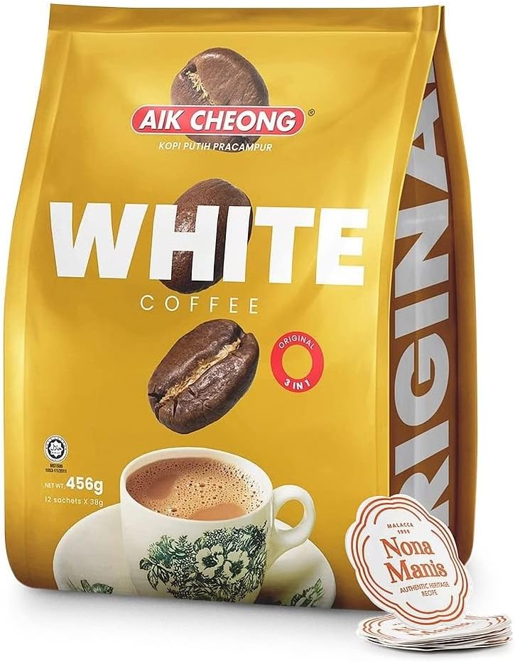 Instant White Coffee 3 in 1 by Aik Cheong