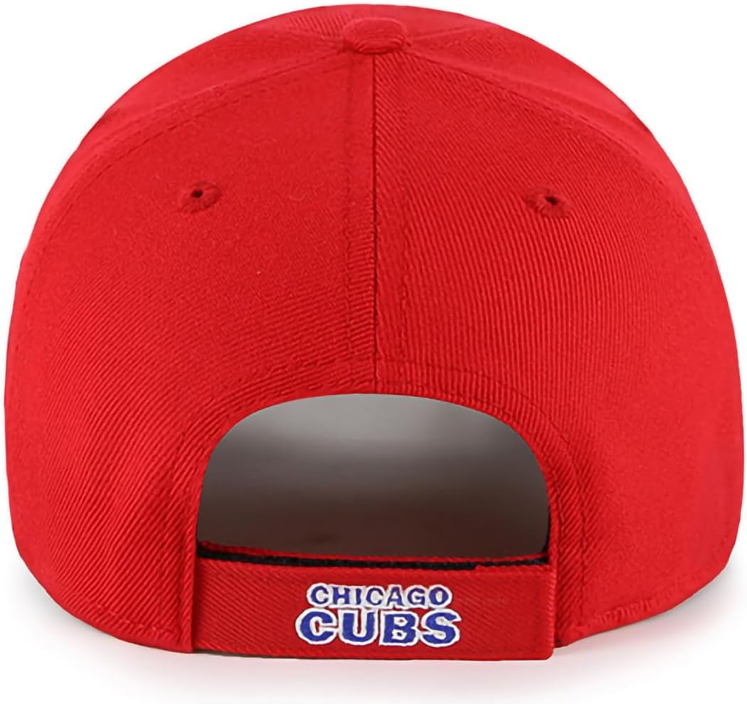 47 Brand MLB Alternate Color Primary Logo MVP Adjustable Structure Baseball Cap Hat, Adult One Size Fits All