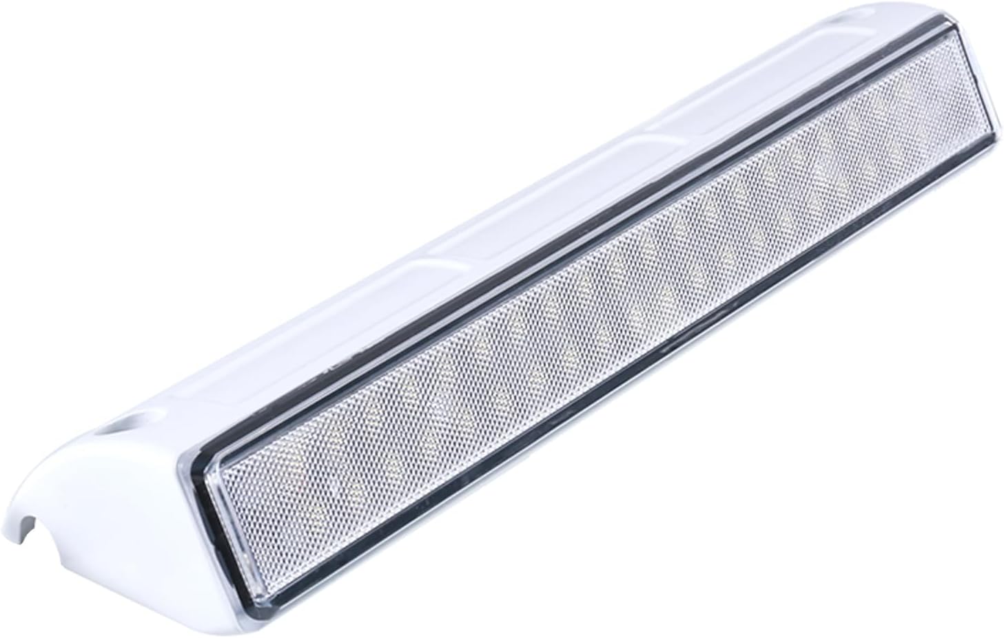 10" RV LED Porch Lights & Interior Utility Light Fixture, 120° Flood Beam with Durable White Housing for Camper/Trailer/Truck/Boat, 6000K Cool White High Output, 12V/24V DC, 1-Pack