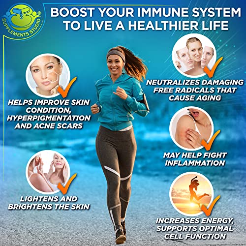 Liposomal Glutathione 500Mg - Glutathione Supplement With Organic Whole Foods For Enhanced Absorption - Master Antioxidant & Detoxifier - Immune & Cardiovascular Support - 2 Month Supply #TOP4