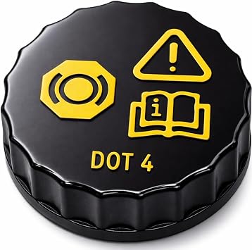 6M51-2162-AA 0335561779j Brake Fluid Cap Compatible with Ford