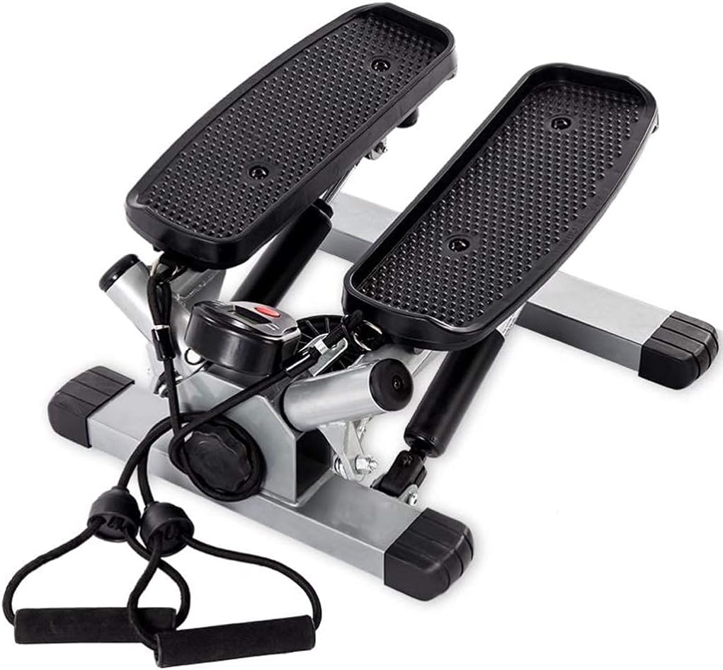 Amazon.co.jp ミニステッパー スイング ステッパー ツイスト ステッパー ミニ ステップ マシン 抵抗バンド付き ホーム