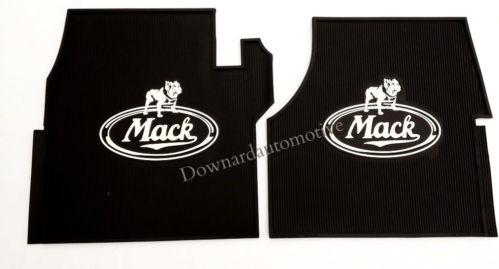 Mack Truck OEM Rubber Floor Mats/Logo Granite Pinnacle